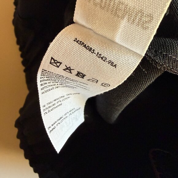 JACQUEMUS Le Bermuda Juego Black Pinstripe Wool Shorts - Size 50 - 34 Waist - Picture 4 of 7